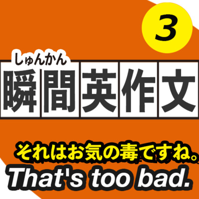 cover of episode 【瞬間英作文3】フレーズ100 基本のThis That 瞬間英訳トレーニング | 038