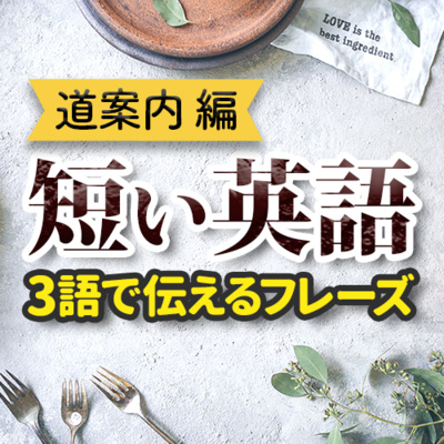 cover of episode 【3語で伝える英会話】道案内 編 ｜短い英語 | 041