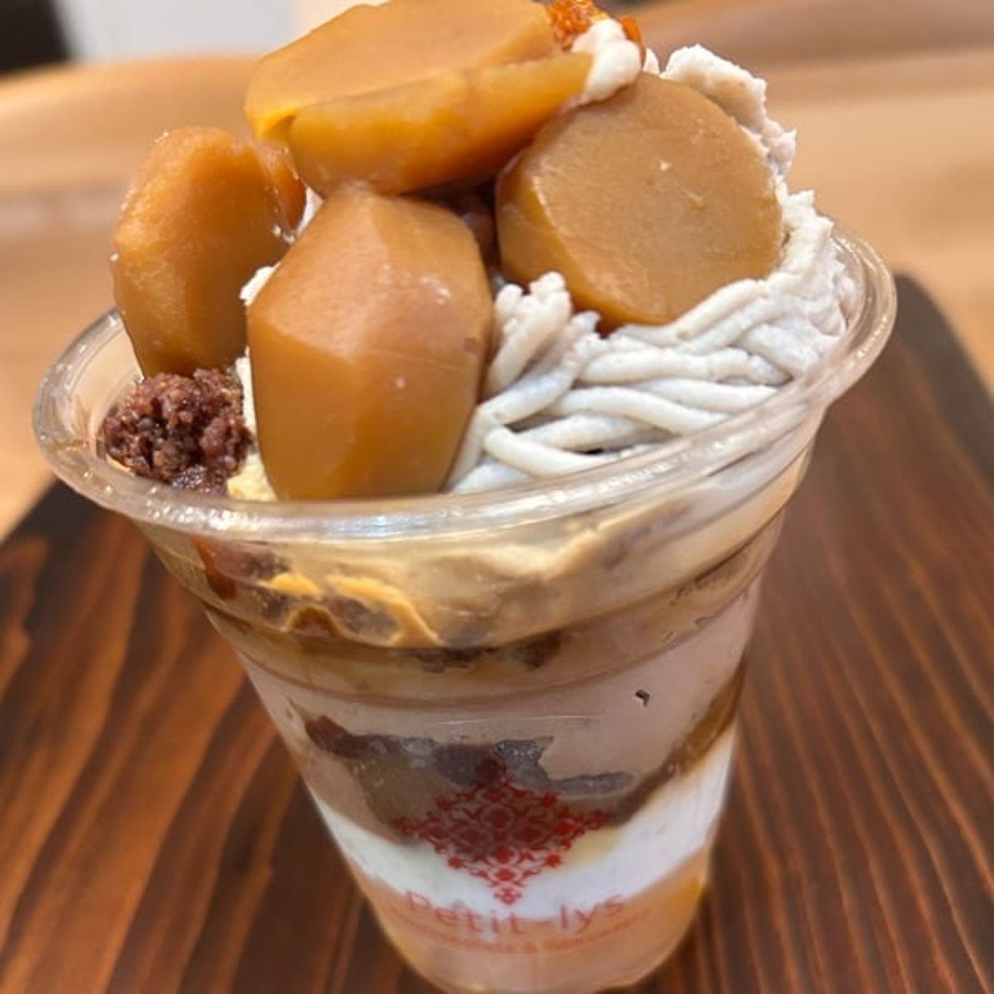 プティリスのローパフェを美味しく食べる夜🌰