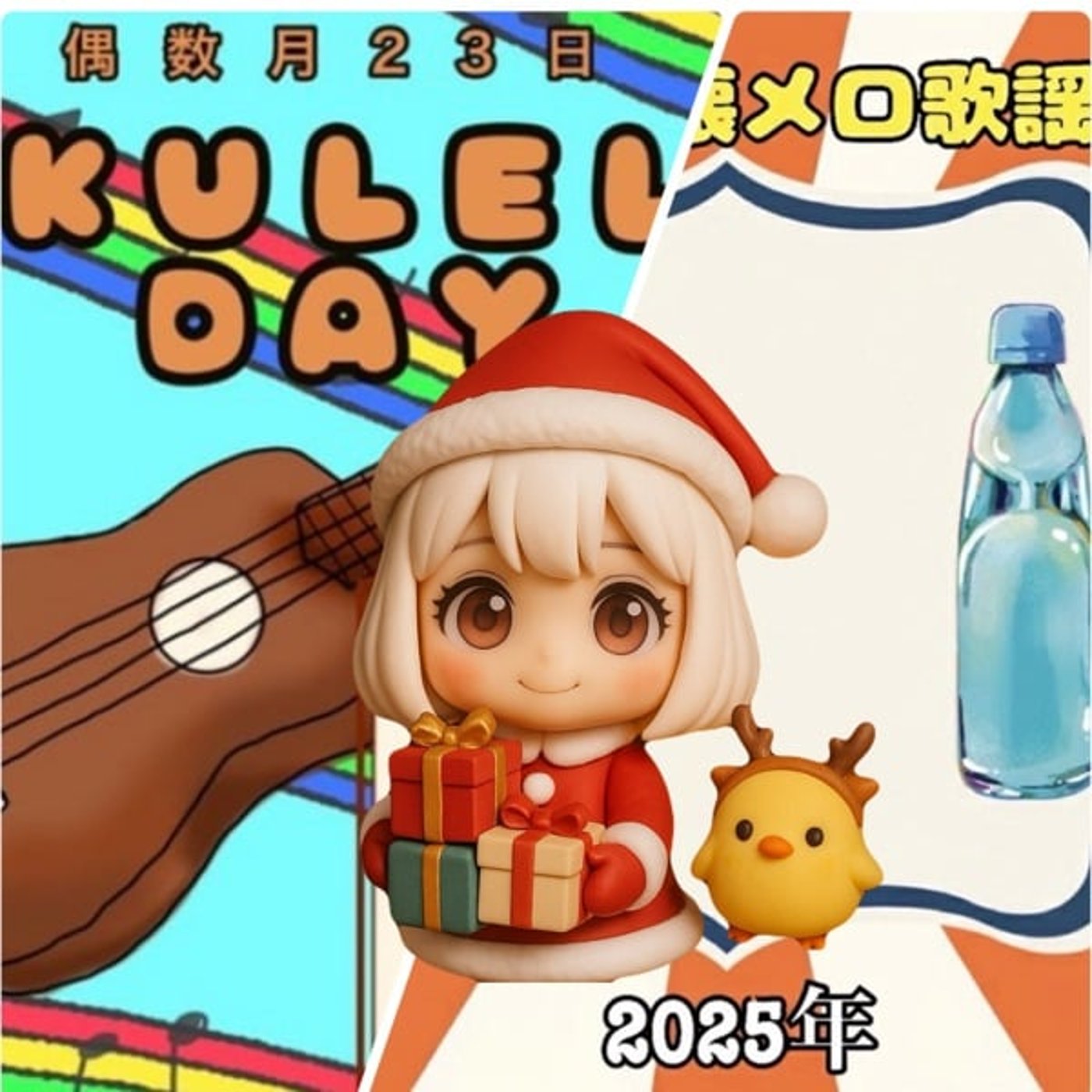 年忘れ❣️《スタエフ懐メロ歌謡祭》NAOさんウクレレコラボ（We wish a M