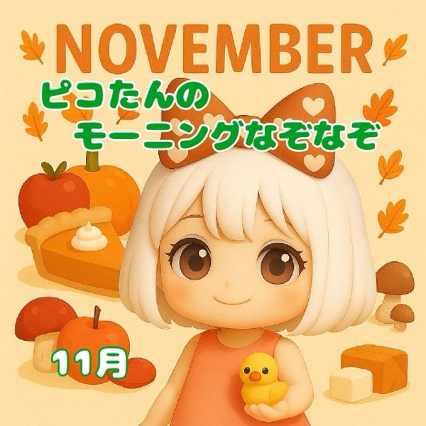 《ピコたんのモーニングなぞなぞ》11/30