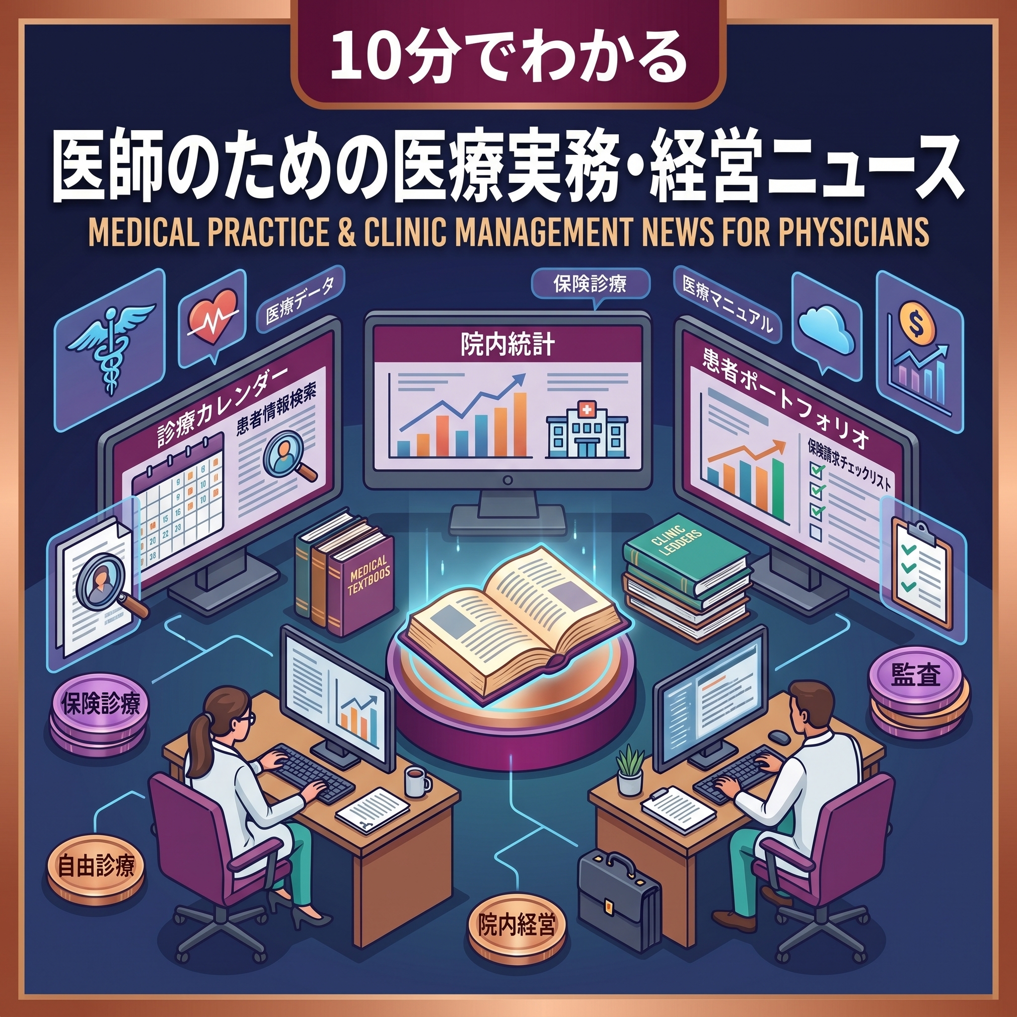10分でわかる医師のための医療実務・経営ニュース