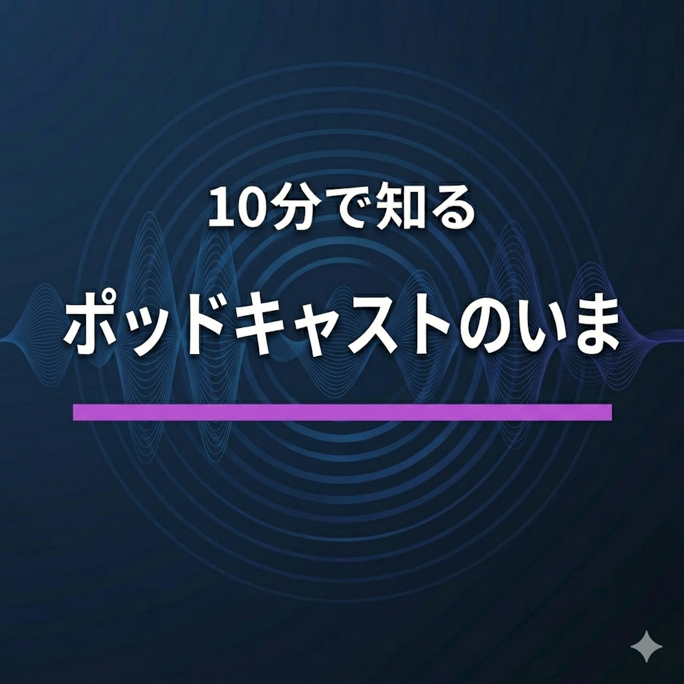 10分で知るポッドキャストのいま