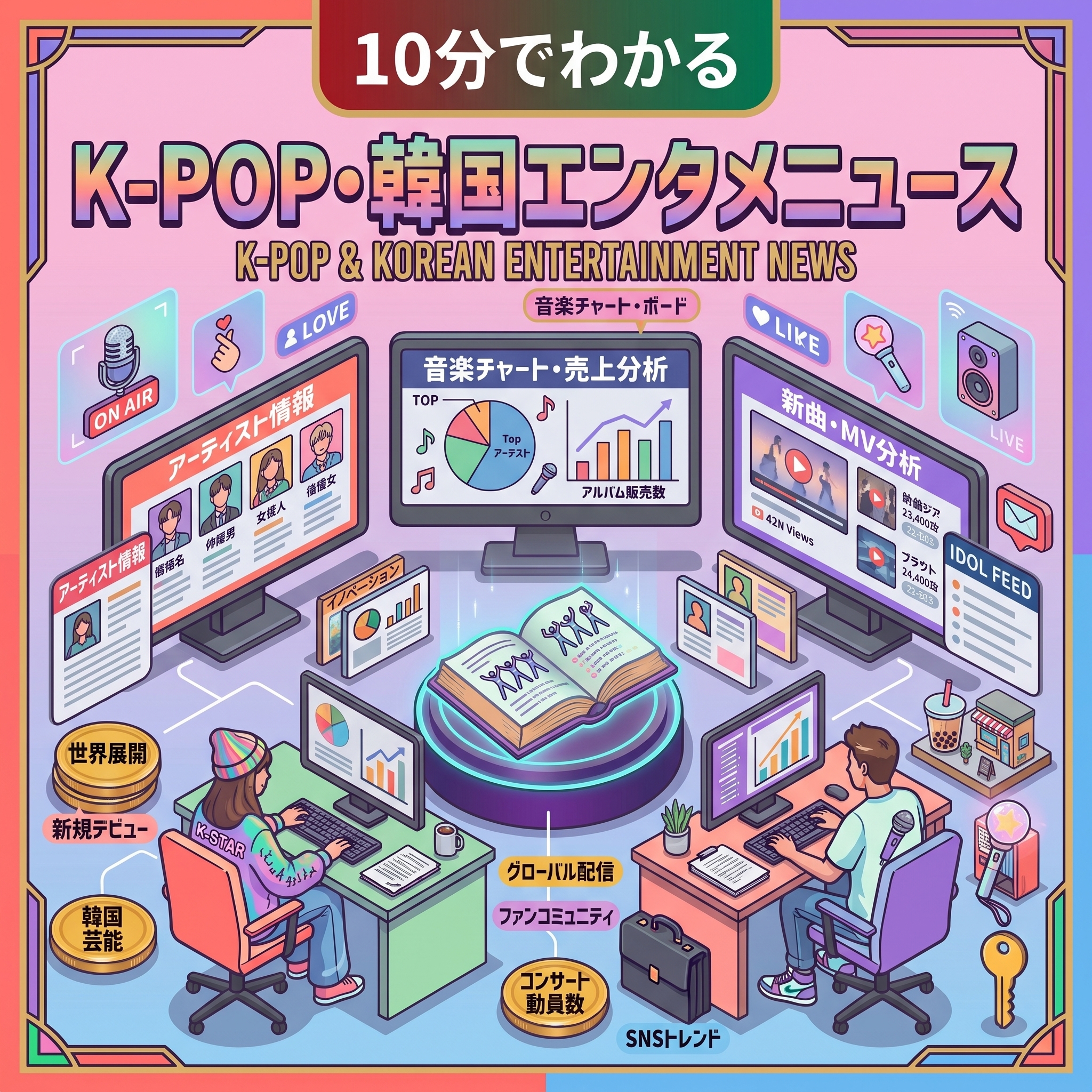10分でわかるK-POP・韓国エンタメニュース podcast artwork