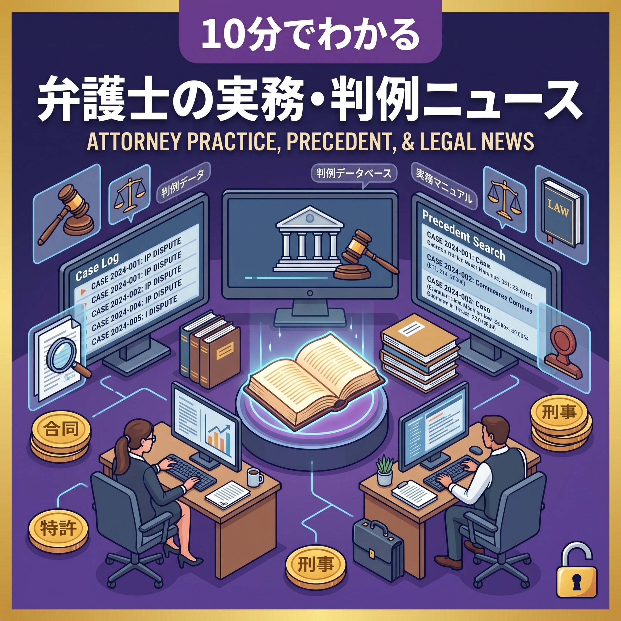 10分でわかる弁護士の実務・判例ニュース